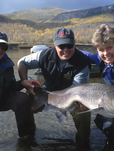 Catch-and-release taimen fishing conservation in Mongolia