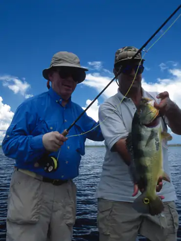 Bolivia jungle river fishing destination