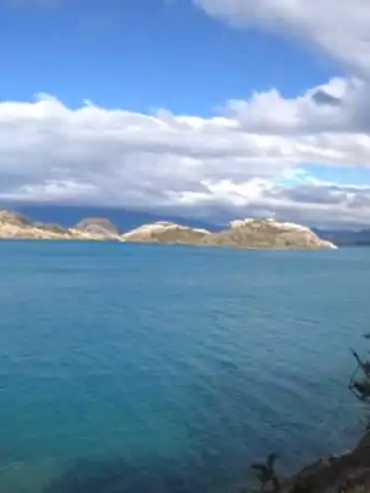 South American trout fishing landscape