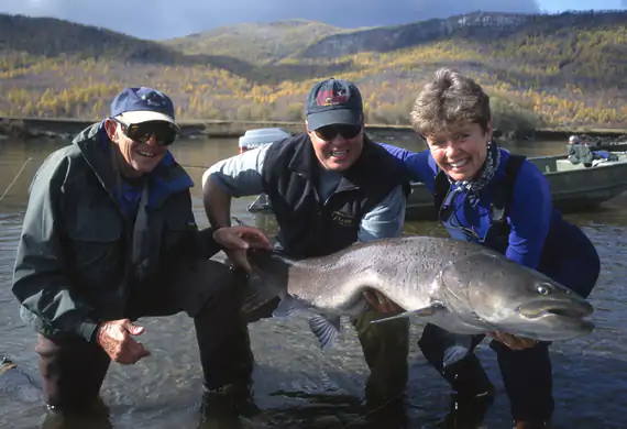 Mongolia taimen conservation and catch-and-release fishing